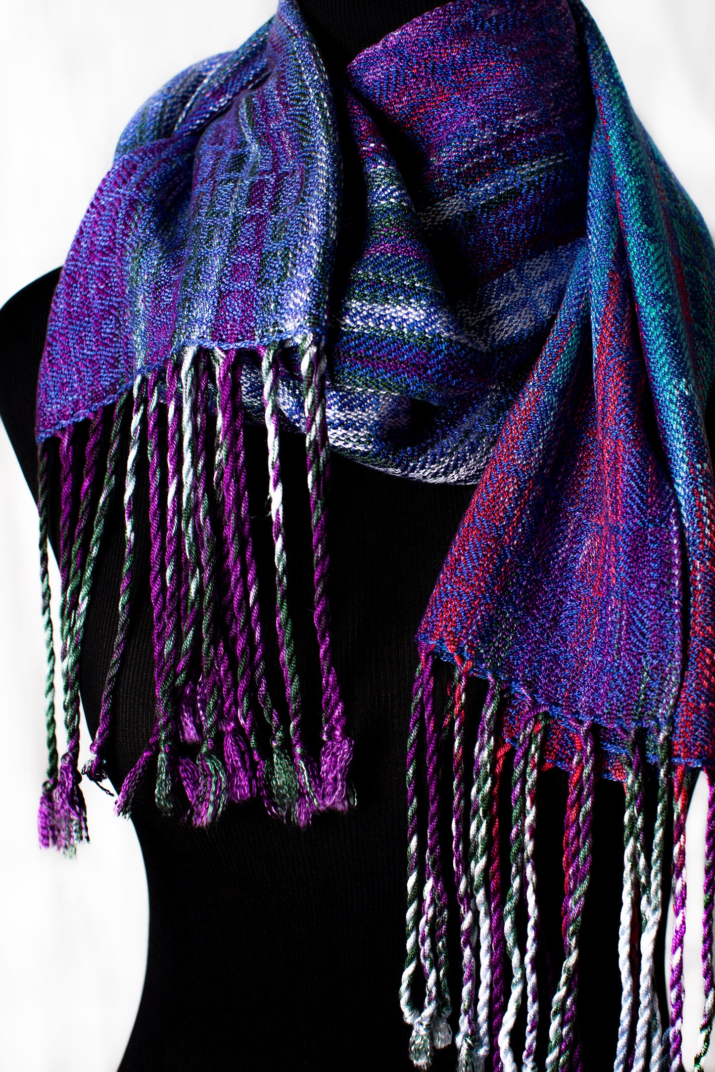 Kereru Classic Scarf- Eastern Bluebird