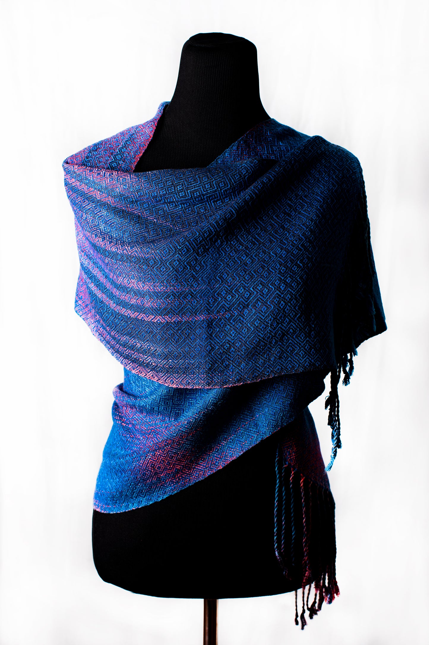 Pukeko Classic Scarf- Eastern Bluebird