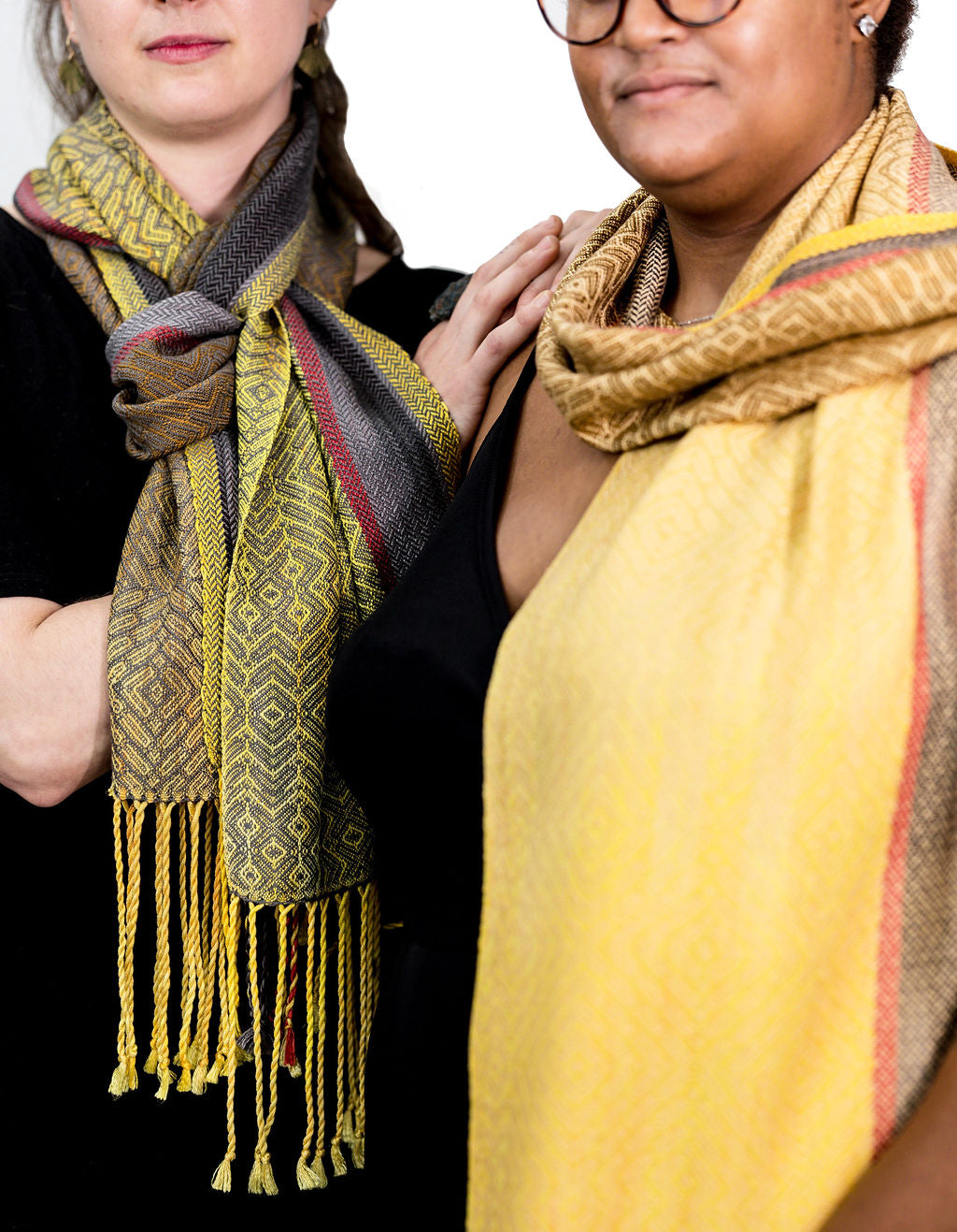 Cedar Waxwing Classic Tencel Scarf- Pheasant Grey