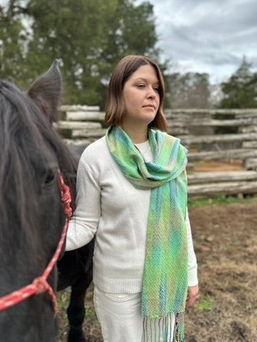 Takahae Classic Tencel  Scarf-Light Green