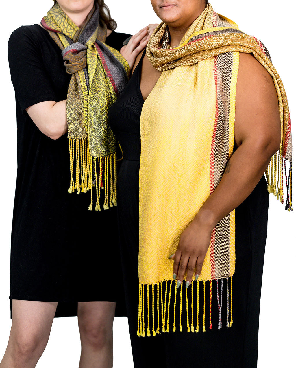 Cedar Waxwing Classic Tencel Scarf- Pheasant Grey