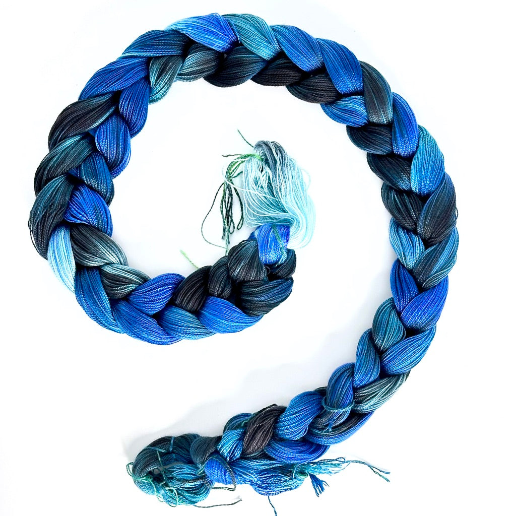 Hand Painted Warp: Tencel 5/2- Splendid Fiary Wren