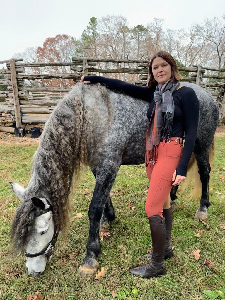 Harlequin Duck Tencel Classic Scarf -Medium Grey