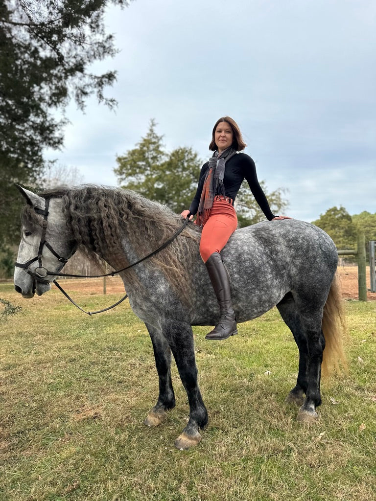 Harlequin Duck Tencel Classic Scarf -Medium Grey