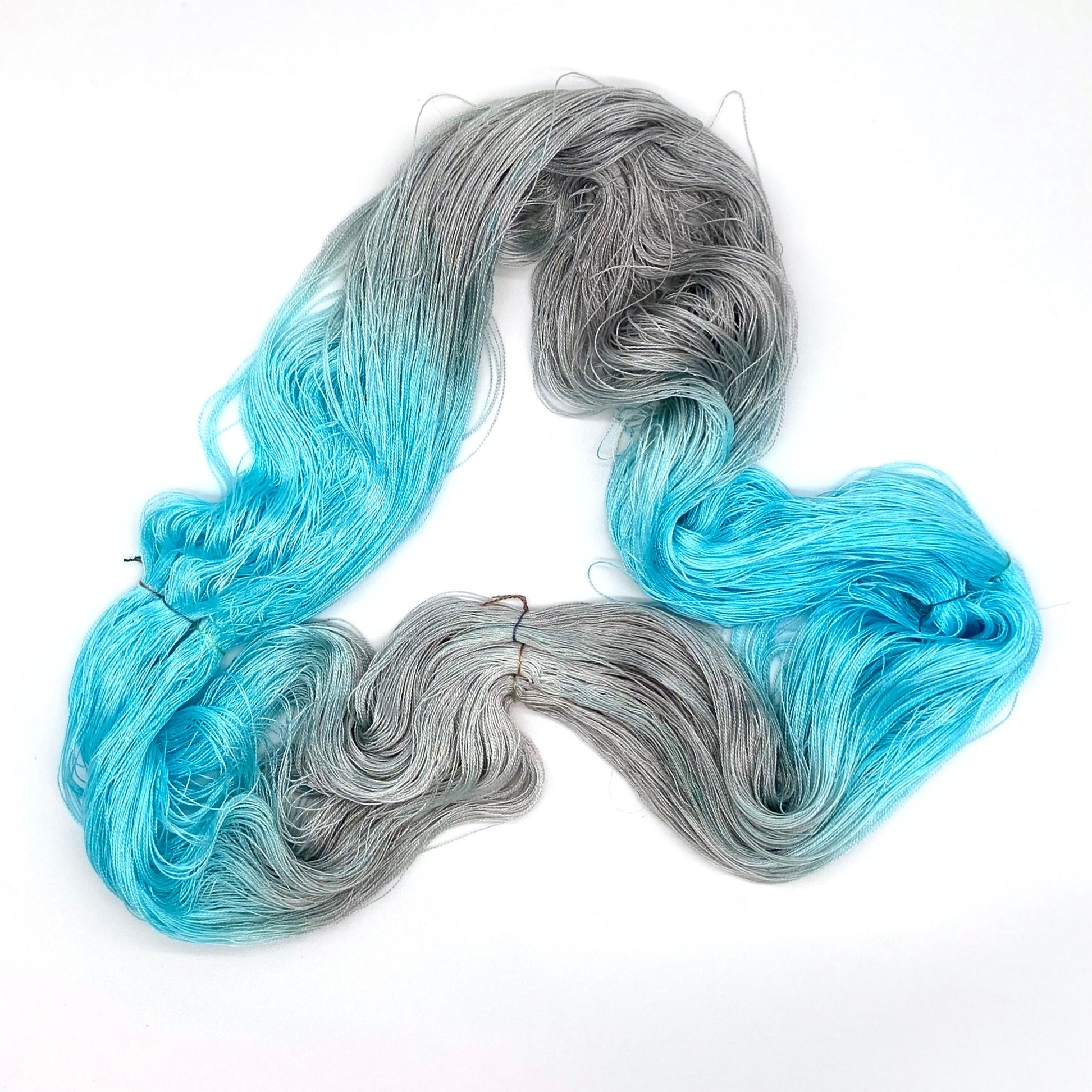 Hand Painted Tencel 10/2 Skeins - Sydney Sogol, Hand dyed Yarn, hand-painted-tencel-10-2-skeins, eco-friendly yarn, Hand dyed tencel yarn, hand dyed yarn, hand painted yarn, tencel yarn, weav