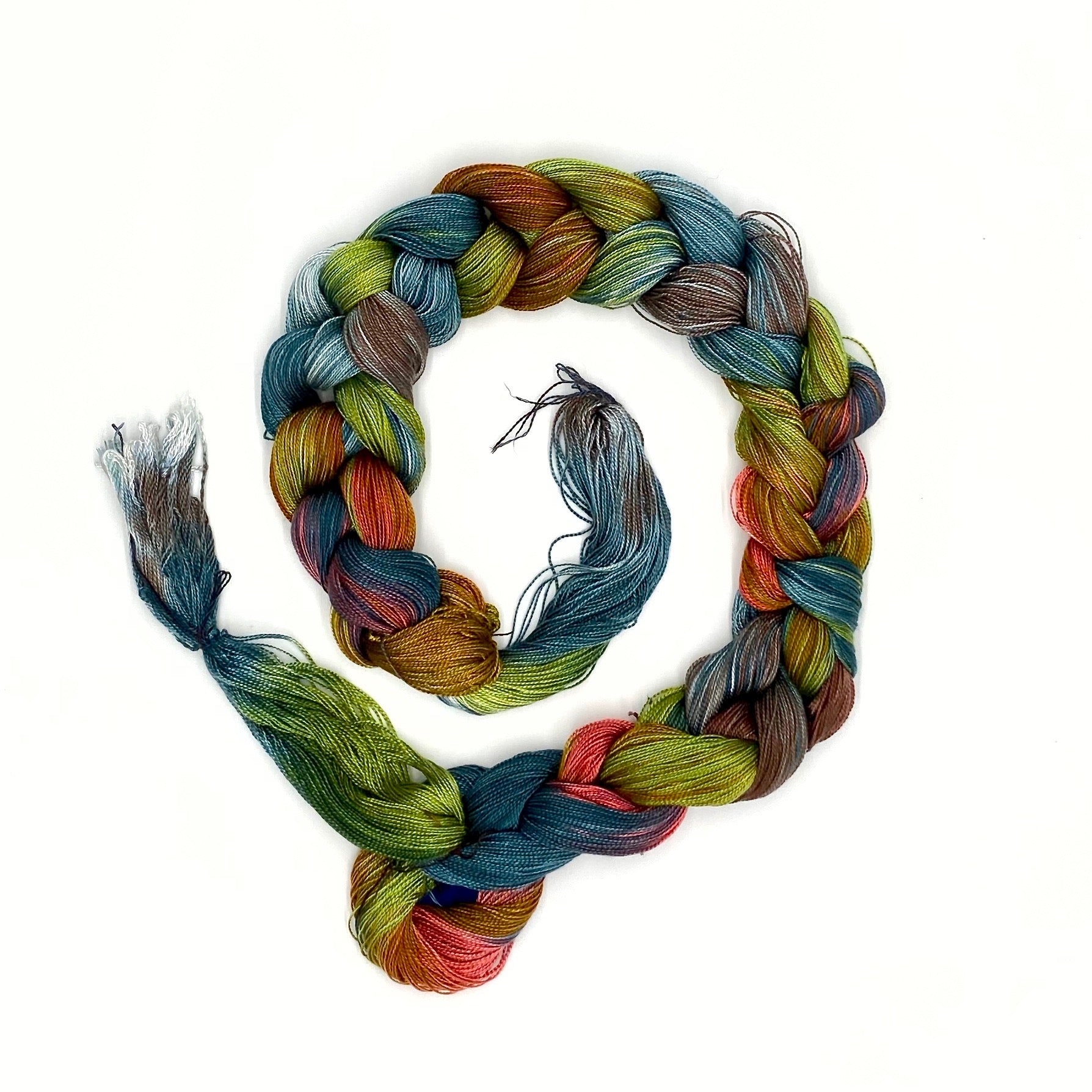 Hand painted Warp:Tencel 8/2 -KEA - Sydney Sogol, Hand dyed Yarn, hans-painted-warp-tencel-8-2-kea, Eco-friendly Yarn, Hand dyed warp, handpainted warp, tencel Warp, tencel yarn, warp, Weavin