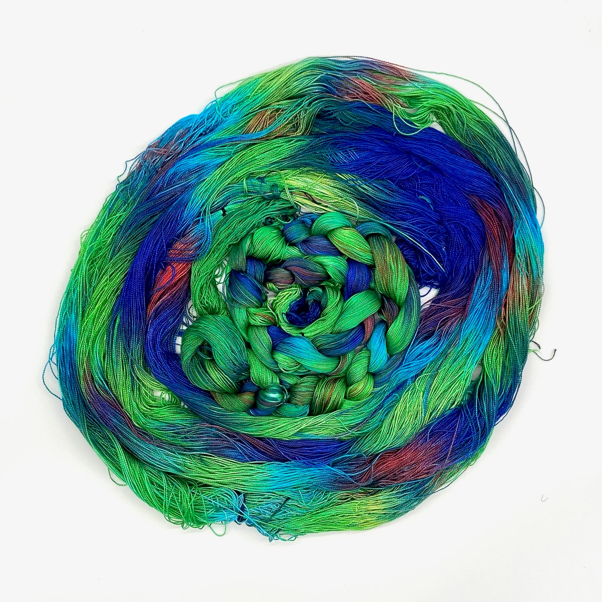 Hand Painted Warp: Tencel 5/2- Takahae - Sydney Sogol, Hand dyed Yarn, hand-painted-warp-5-2-takahae, eco-friendly yarn, hand dyed warp, handpainted warp, Tencel Warp, tencel yarn, warp, weav