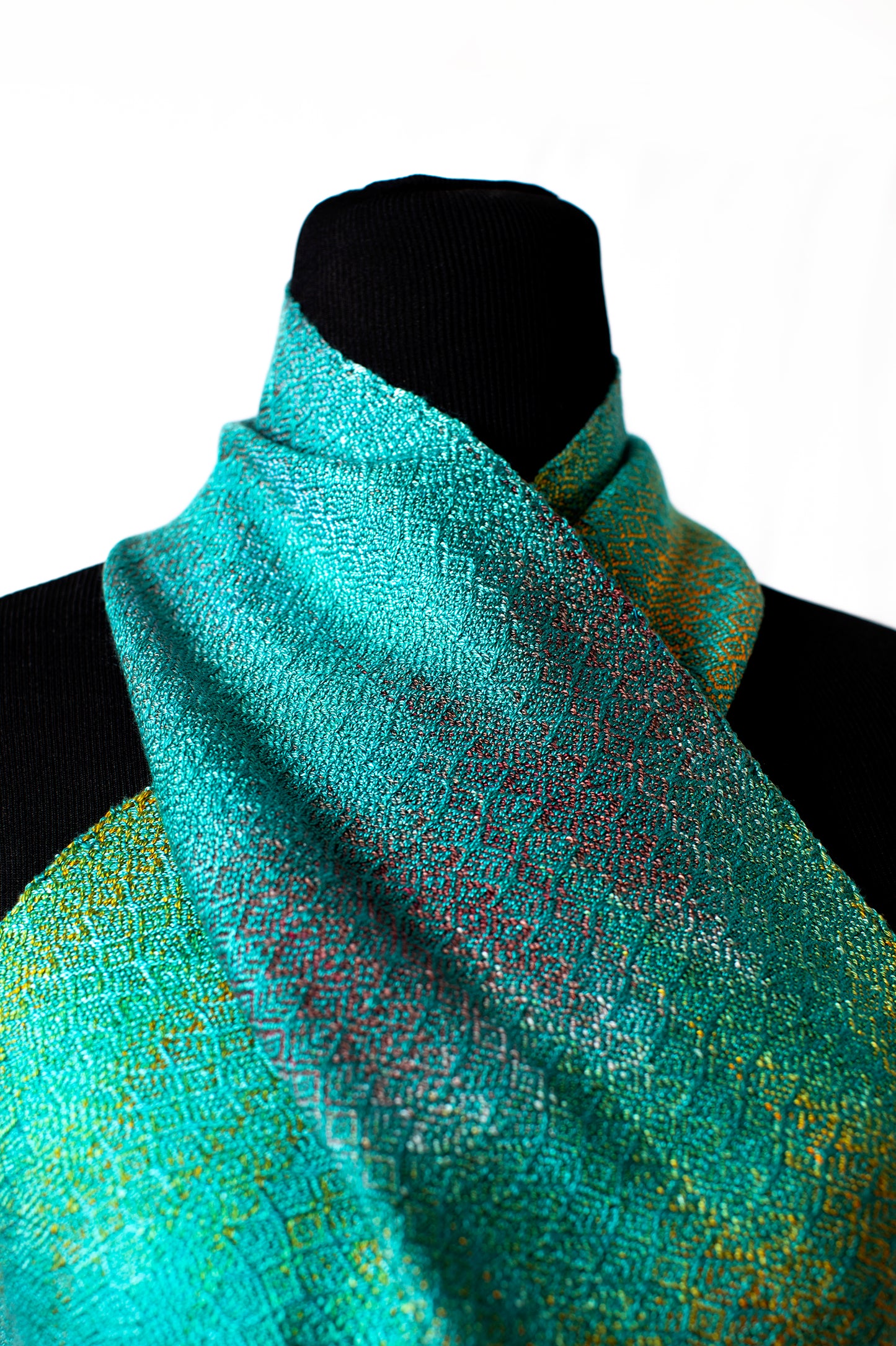 Tui Skinny Scarf- Kingfisher1