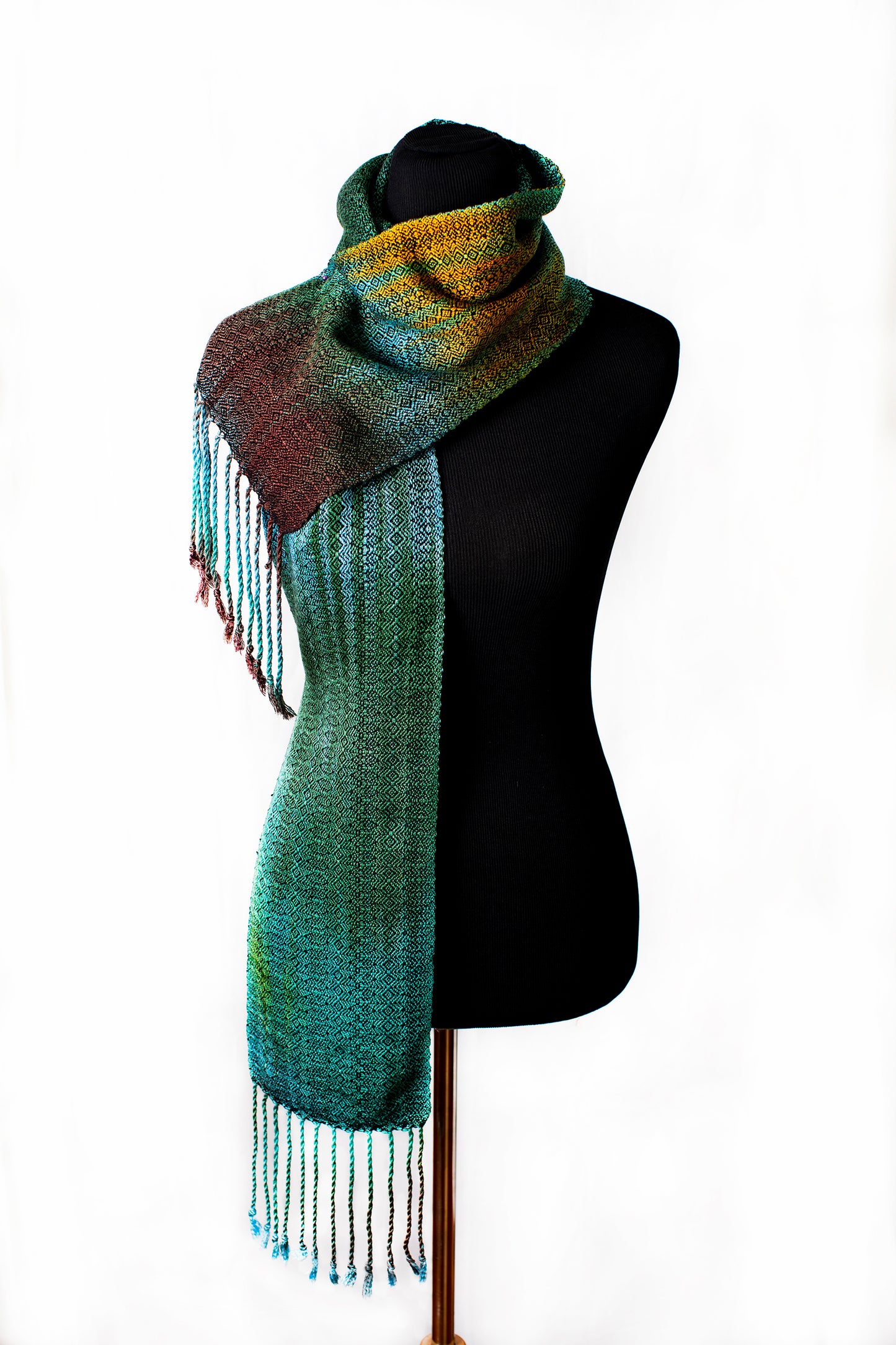 Tui Skinny tencel  Scarf- Raven