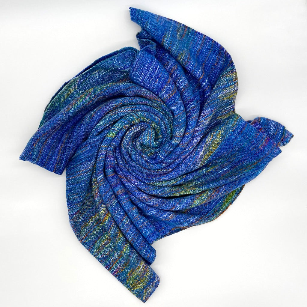 Feather Lap/ Baby Blanket- Blue - Sydney Sogol, Featured Products, Blankets, feather-lap-baby-blanket-blue, 
