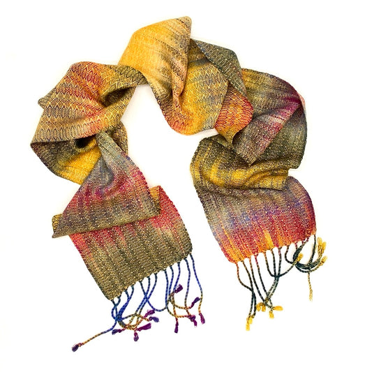 Oriental Dwarf Kingfisher Skinny Scarf- Various Colors - Sydney Sogol, Skinny Scarves, pre-order-oriental-dwarf-kingfisher-skinny-scarf, eco-friendly scarf, scarf, skinny scarf, tencel scarf,